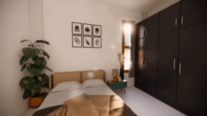 Bedroon Interior render